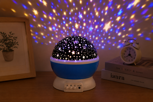 DreamGlow Rotating Projector Lamp